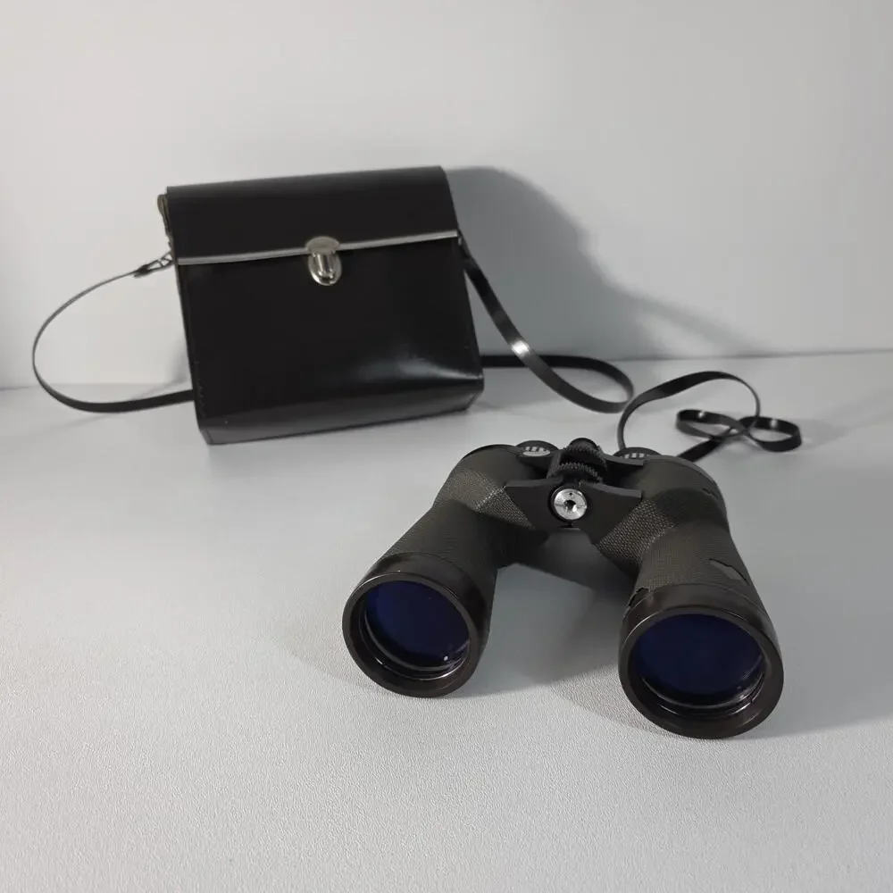 Vintage KMart Focal Siam Cat Optics Binoculars 10x50, Field 7', 367ft At 1000yds
